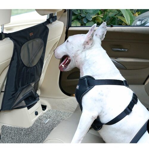 Pet car fence car rear seat screen anti-dog harassment explosion safety barrier