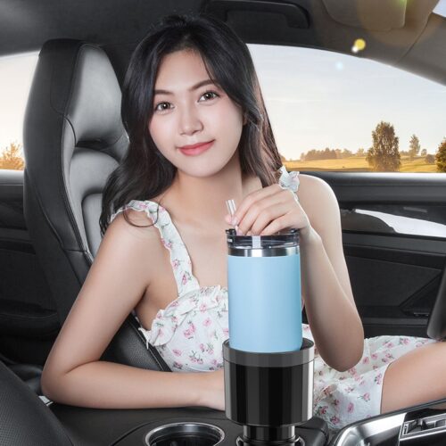 Extend Car Cup Holder Expander Stable Enlarged Drink Holder For Most Extra Large Cup Bottle Adjustable Base Car Accessories